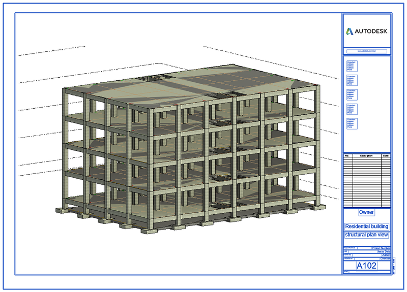 structural plan view